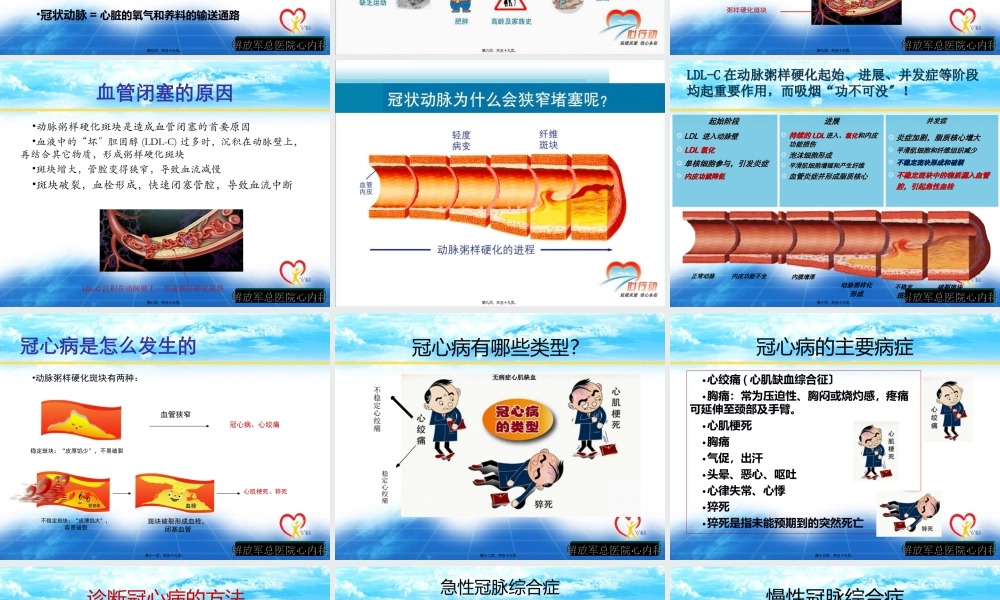 冠状动脉硬化性心脏病防治策略.ppt