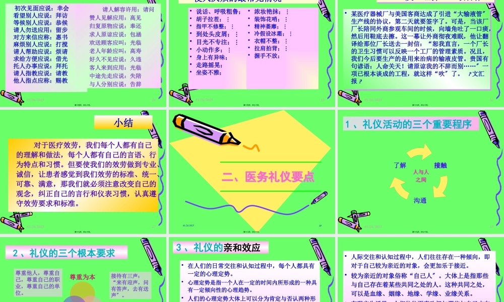 医务礼仪-梅州人民医院.pptx