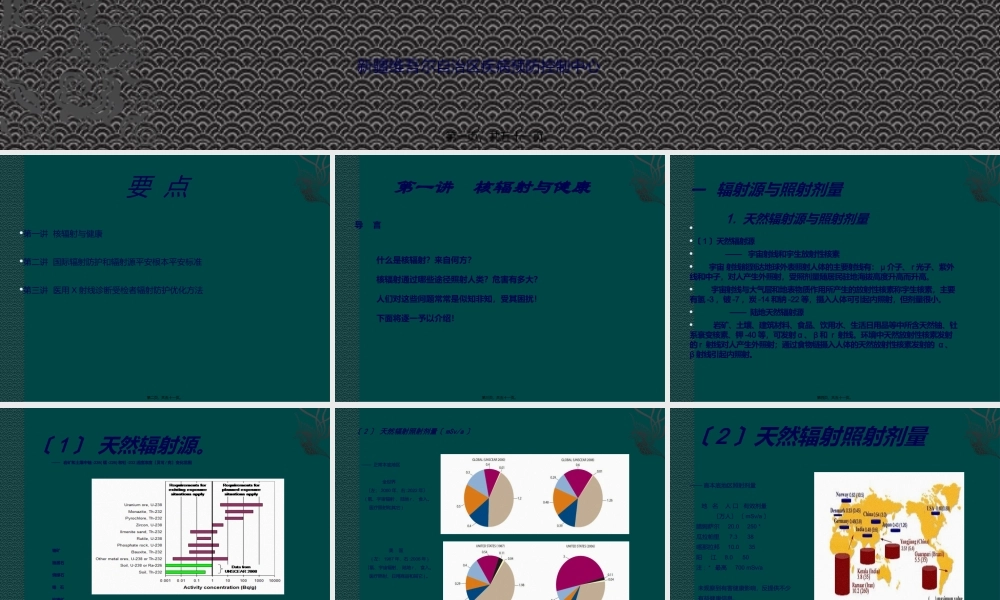 医用电离辐射防护的新进展.ppt