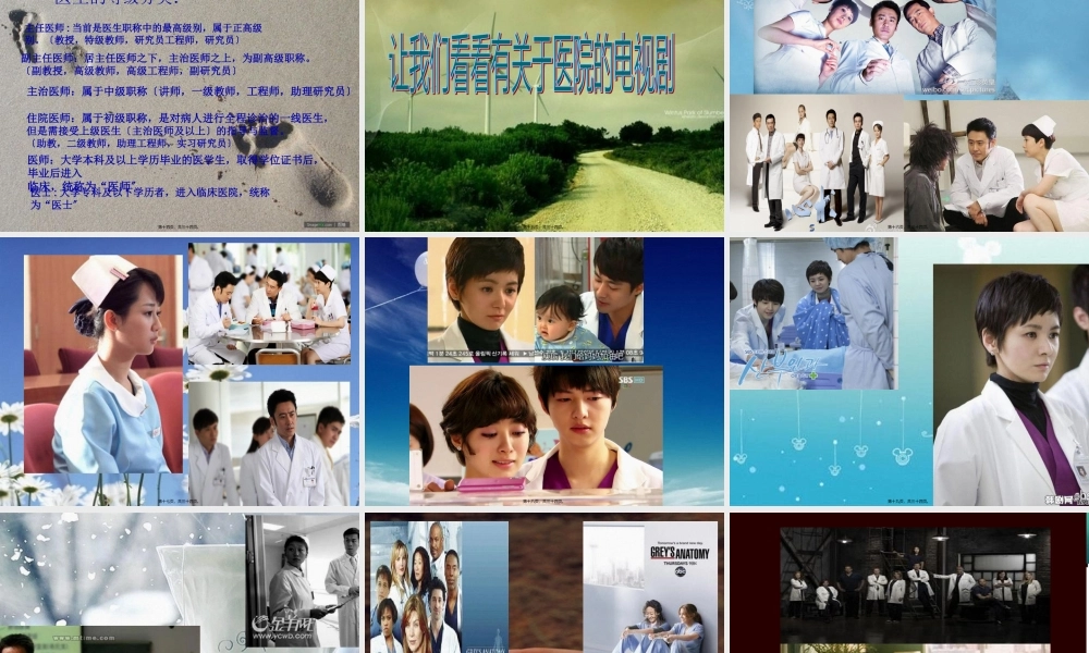 医院里的等级分类.pptx