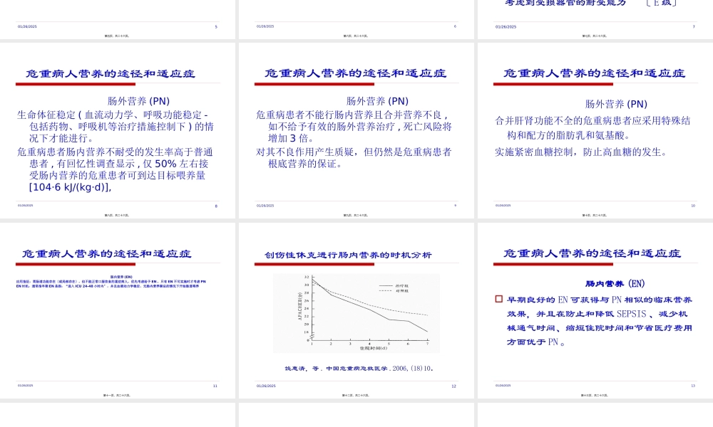 危重病人营养的时机和评估2.pptx