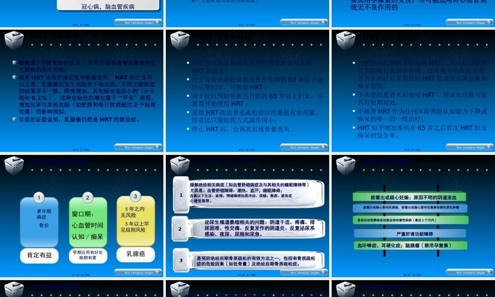 围绝经期及绝经期的诊治.pptx