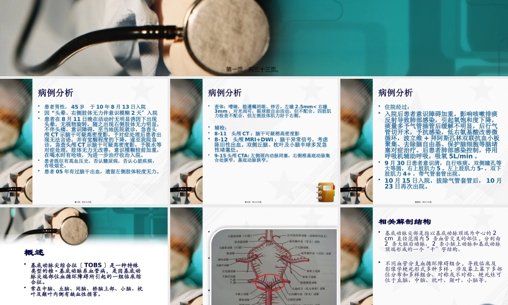 基底动脉尖综合征.pptx
