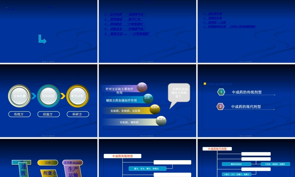 2022年医学专题—中成药.ppt
