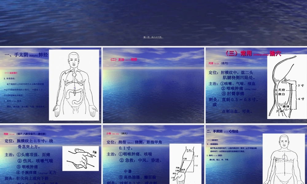 2022年医学专题—十四经脉和常用穴.ppt