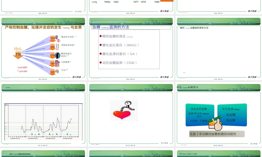 2022年医学专题—动态血糖监测剖析.ppt