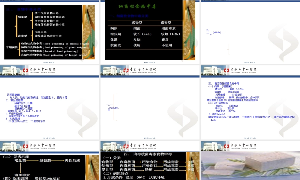 2022年医学专题—急性食物中毒.ppt
