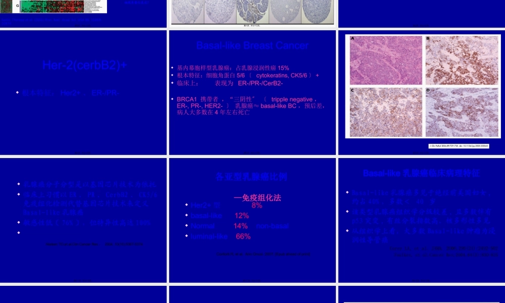 余之刚(山东大学第二医院乳腺外科)基底细胞样型乳腺癌.pptx