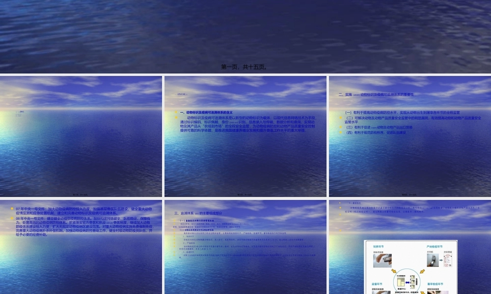 2022年医学专题—动物标识及疫病可追溯体系概述ppt.ppt