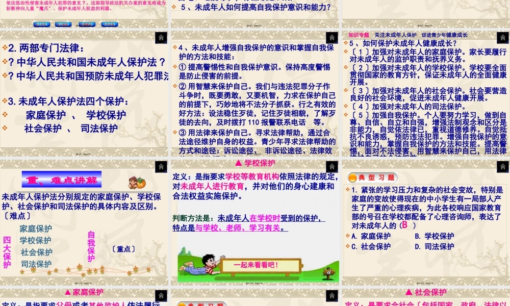 关注未成年人保护-促进青少年健康成长.pptx