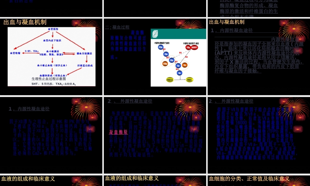 出血与凝血机制.pptx
