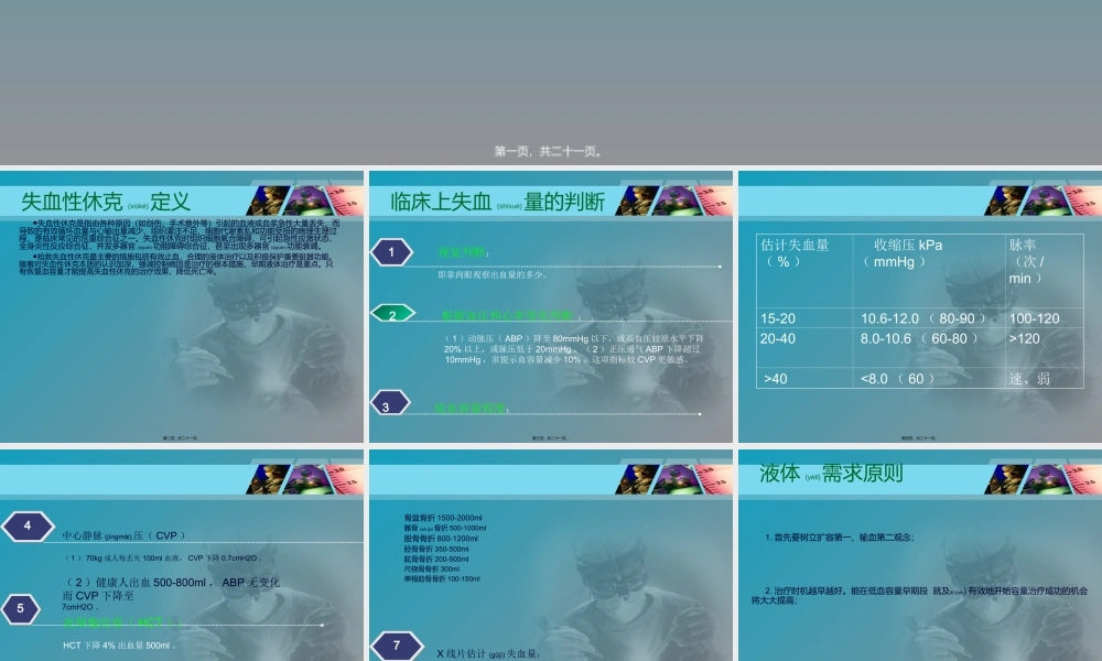 2022年医学专题—失血性休克病人的补液问题.ppt