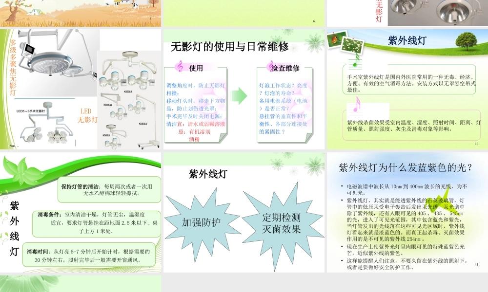 手术室里的灯.ppt