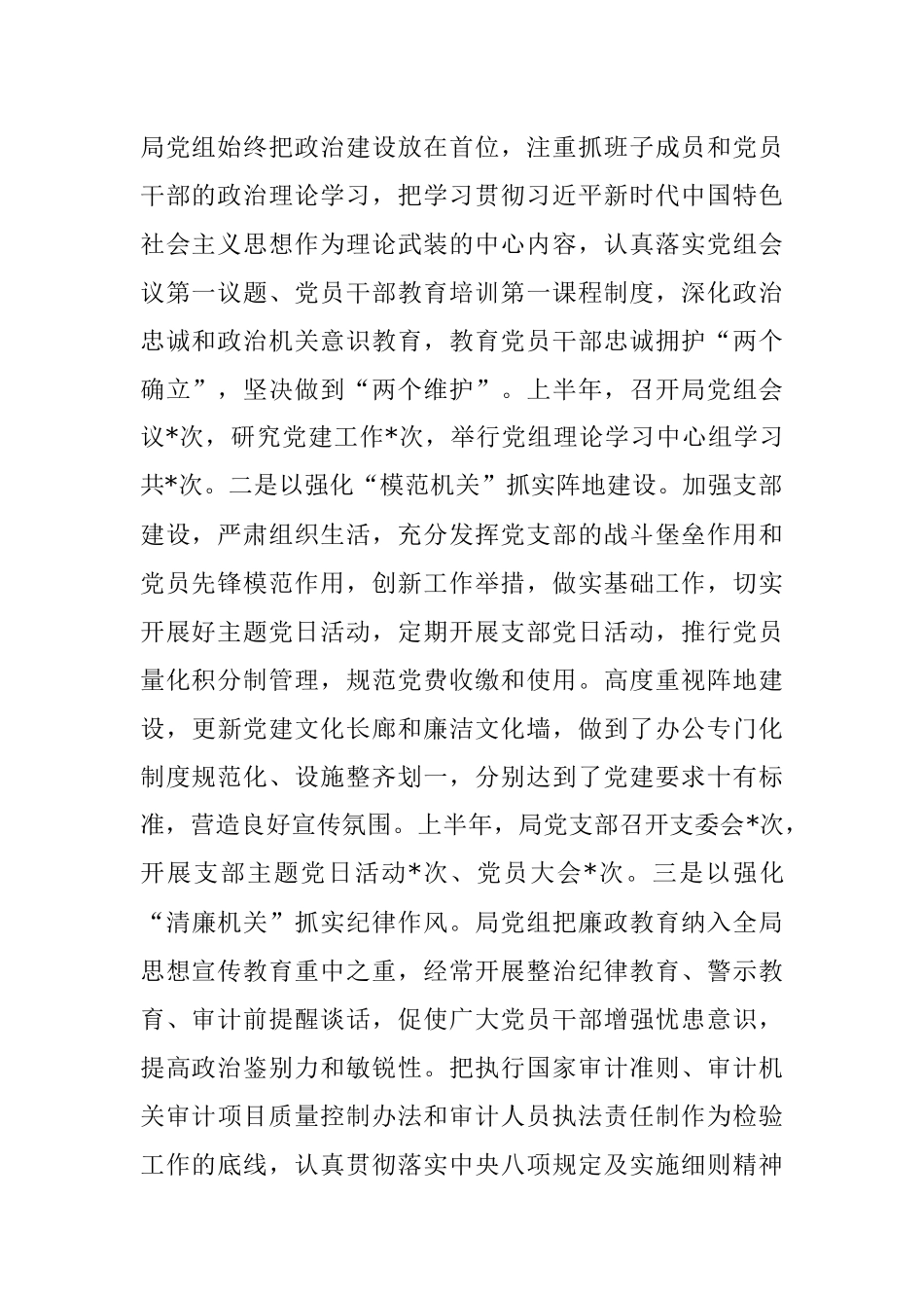 2023年审计局上半年工作总结及下半年工作计划.docx_第2页
