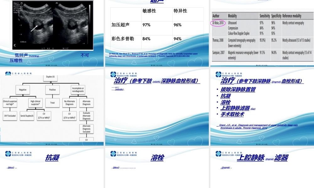 2022年医学专题—上肢深静脉血栓研究进展.ppt