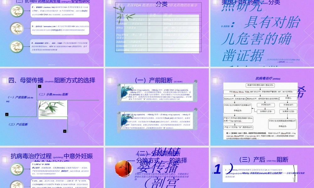 2022年医学专题—全方位解读乙肝母婴阻断究竟靠不靠谱-哈尔滨乙肝医院.ppt