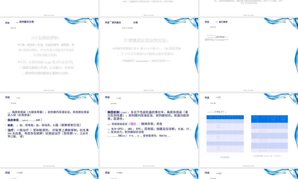 2022年医学专题—前列腺炎评述2017.ppt