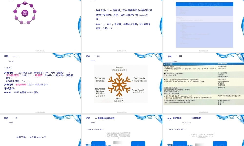 2022年医学专题—前列腺炎评述2017.ppt