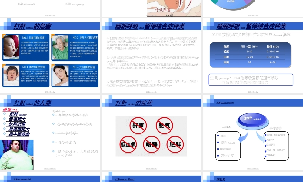 2022年医学专题—呼吸机及阻鼾器.ppt