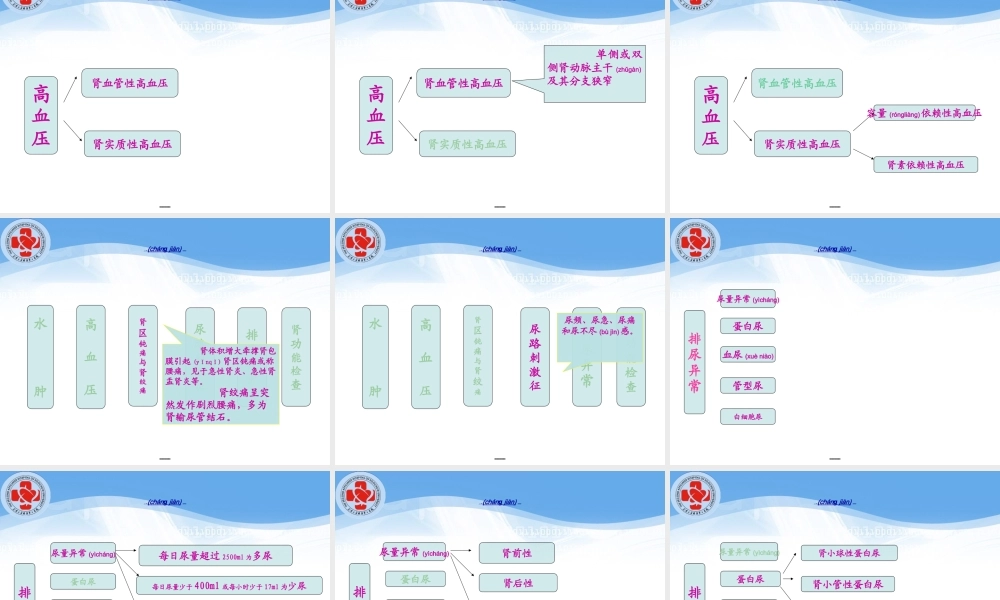2022年医学专题—泌尿系统总论.ppt
