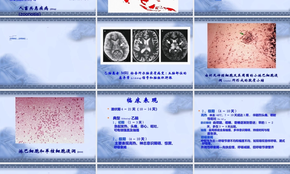 2022年医学专题—流行性乙型脑炎课程探究.ppt