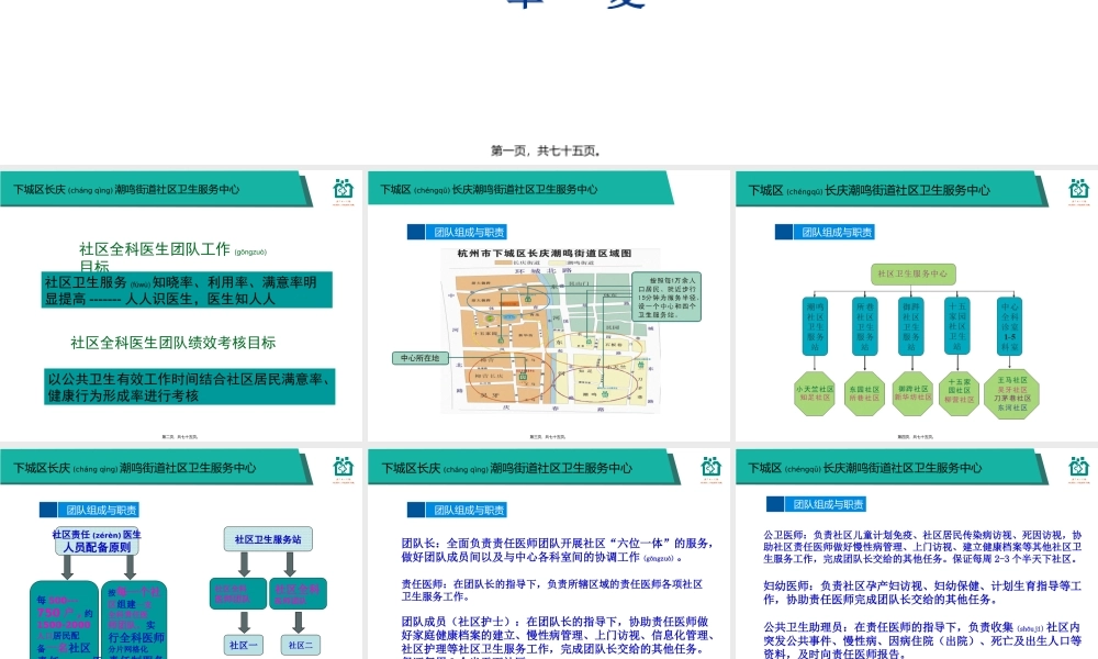 2022年医学专题—社区全科医生团队绩效考核探讨-章菱.ppt