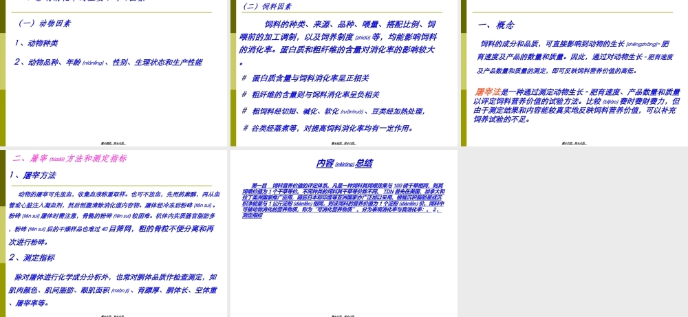 2022年医学专题—第二章-8-饲料营养价值的评定体系.ppt