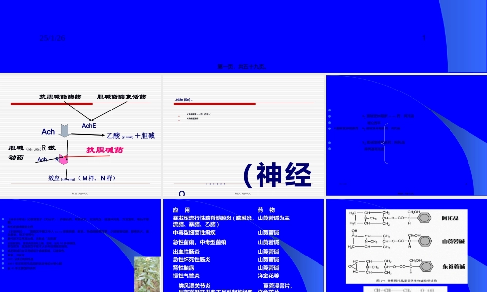 2022年医学专题—第八章--抗胆碱药.ppt