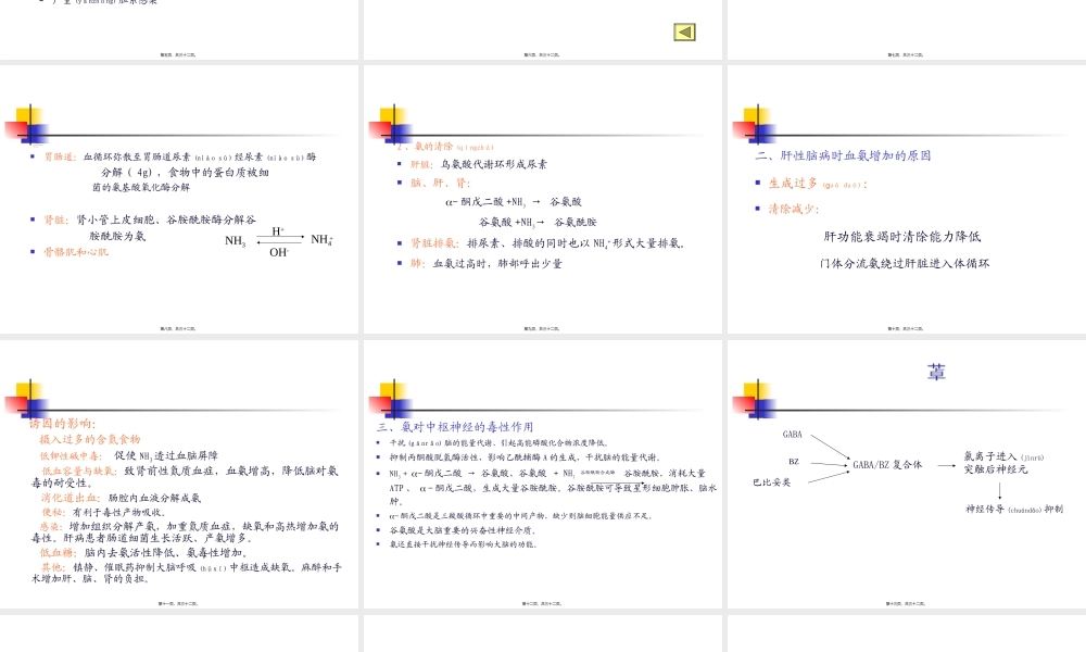 2022年医学专题—第四篇-第十六章-肝性脑病.ppt