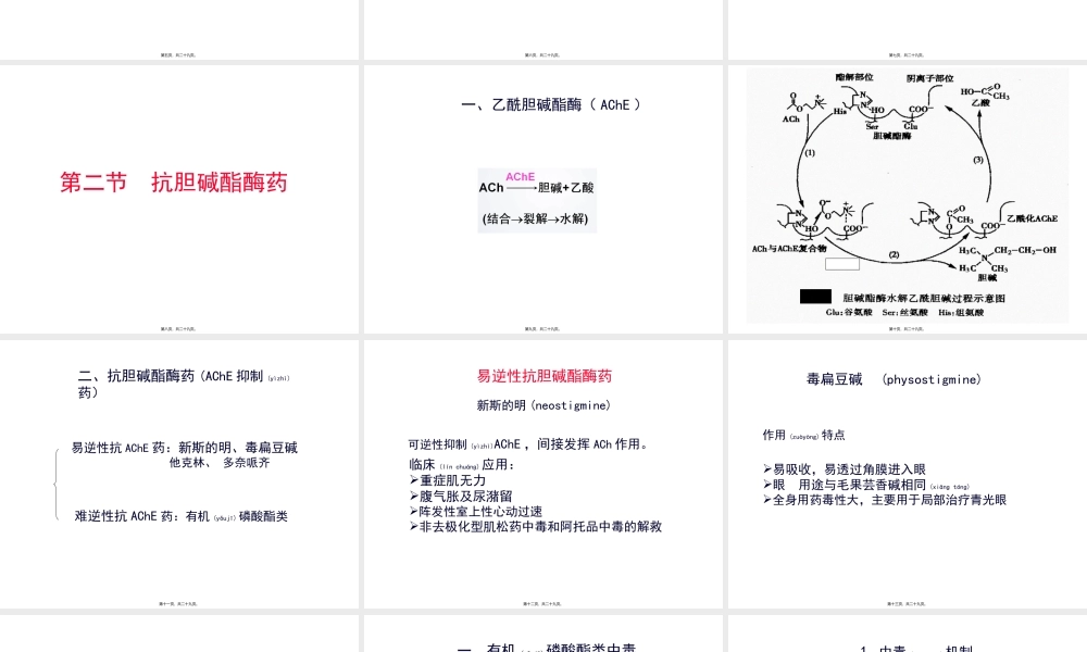 2022年医学专题—第章-胆碱受体激动药和阻断药.ppt