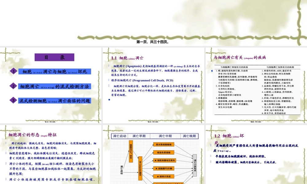 2022年医学专题—细胞凋亡的流式细胞术检测.ppt