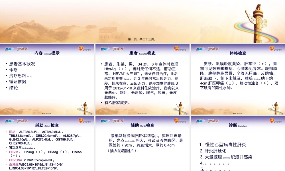 2022年医学专题—肝硬化病例分享模板.pptx