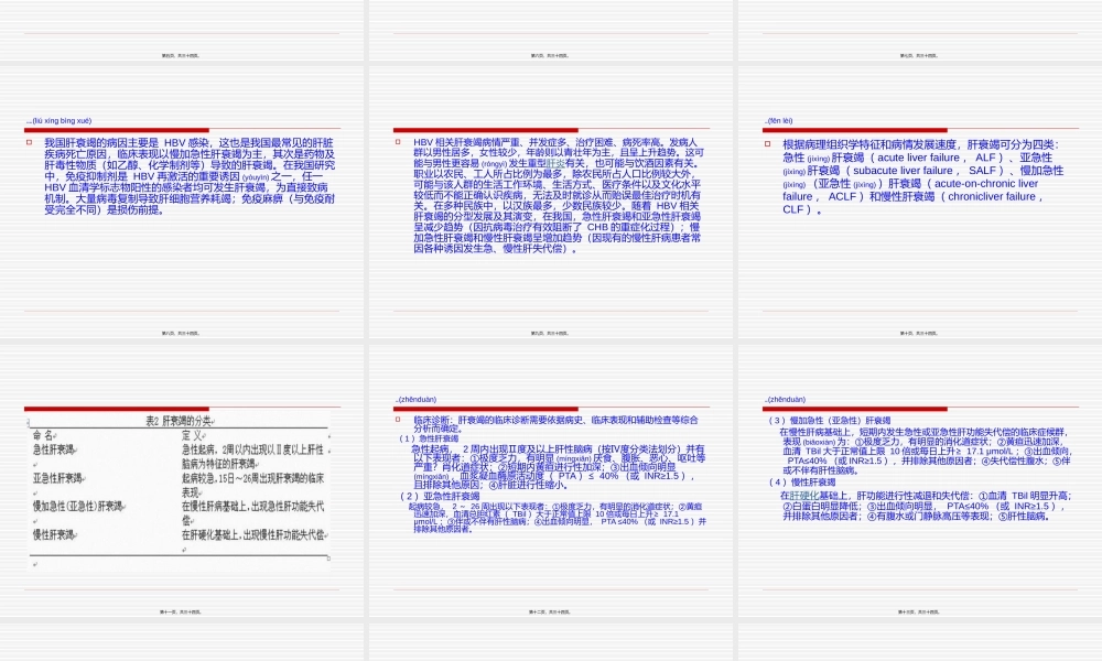 2022年医学专题—肝衰竭诊治指南(2012年版).ppt