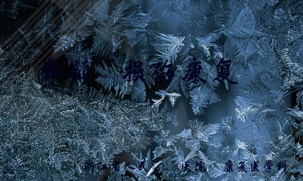 2022年医学专题—脊髓损伤康复-1.ppt