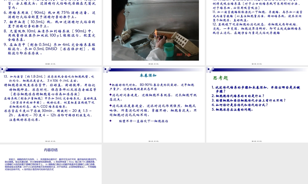3贴壁细胞和悬浮细胞传代方法上有什么不同.pptx