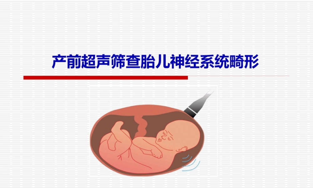 4-杨太珠产前超声筛查胎儿神经系统畸形-2016.5.27.pptx
