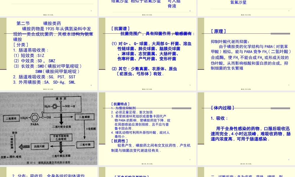 43人工合成抗菌药(03医本6版).pptx