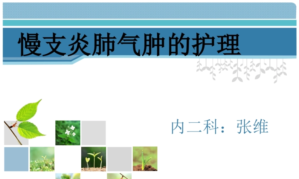 44慢支炎肺气肿的护理(1).ppt