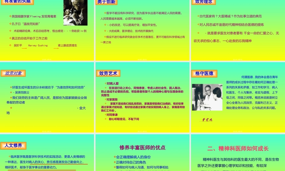 4、如何作好一名精神科医生-孙建中.ppt