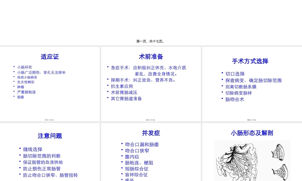 4小肠切除吻合术.pptx