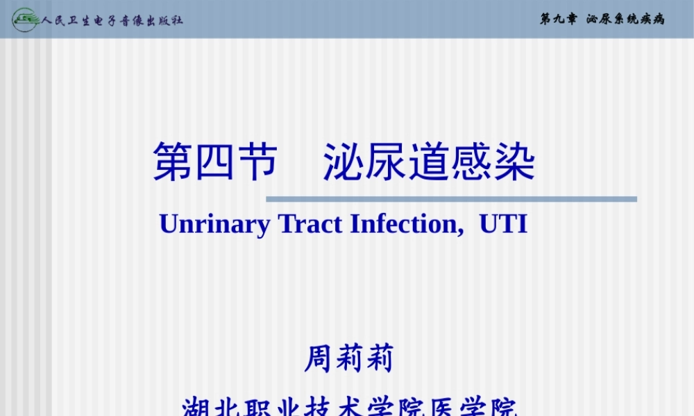 4第四节--泌尿道感染.pptx