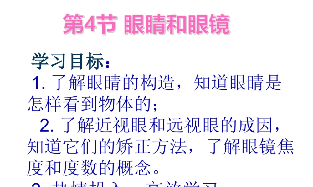 5.4眼睛和眼镜.pptx