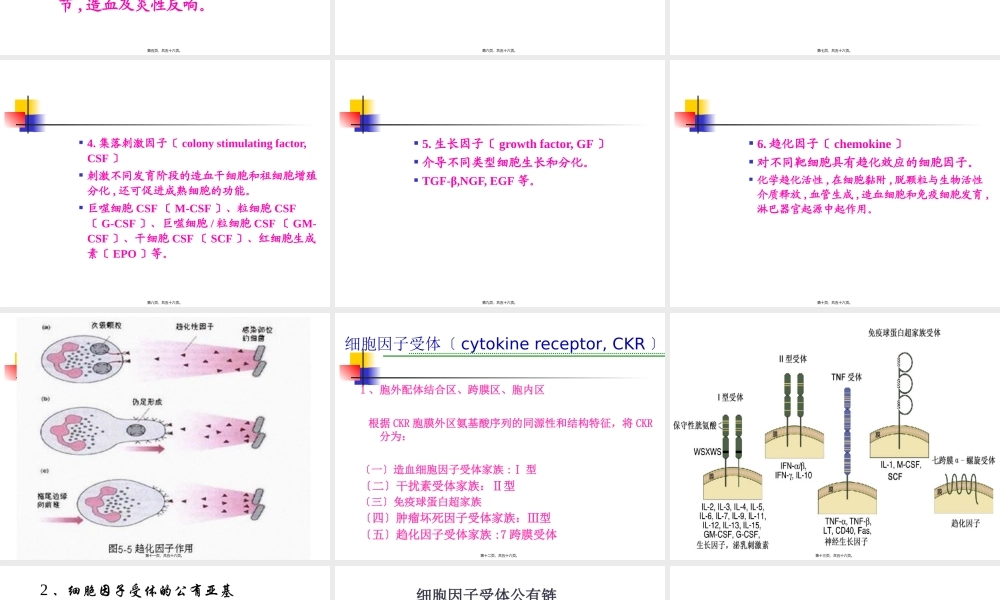 5细胞因子概述.pptx