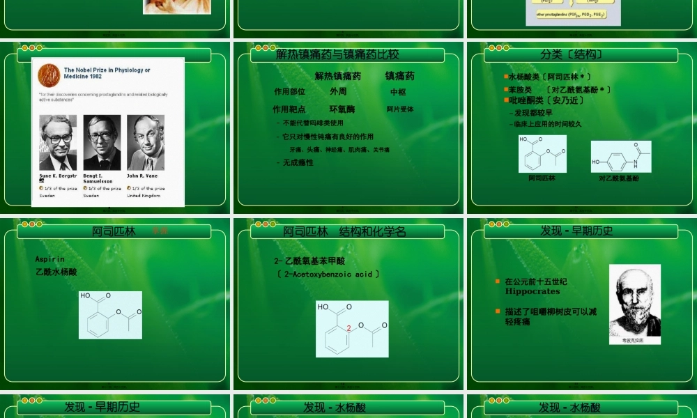 6-1解热镇痛抗炎药.pptx