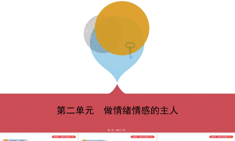 6-第二单元-做情绪情感的主人(可编辑PPT).ppt