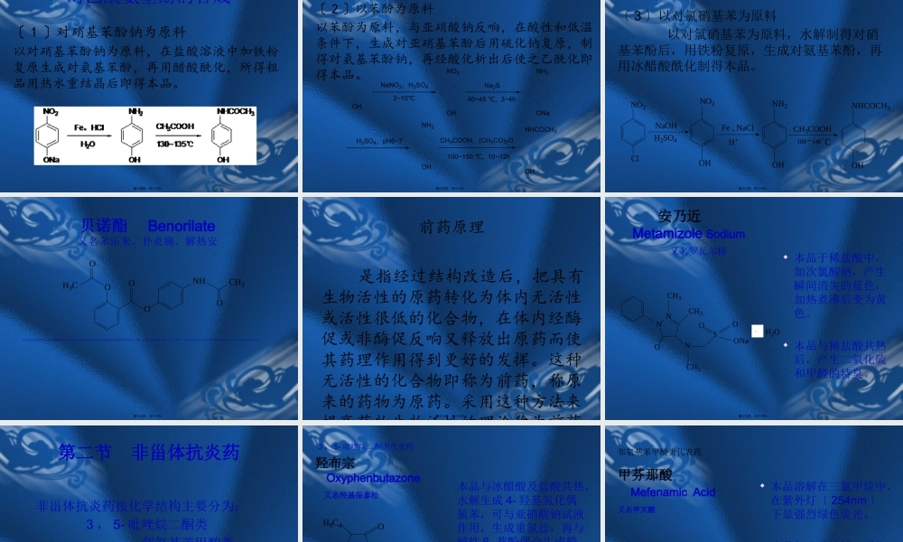 6.第六章-解热镇痛药及非甾体抗炎药.pptx