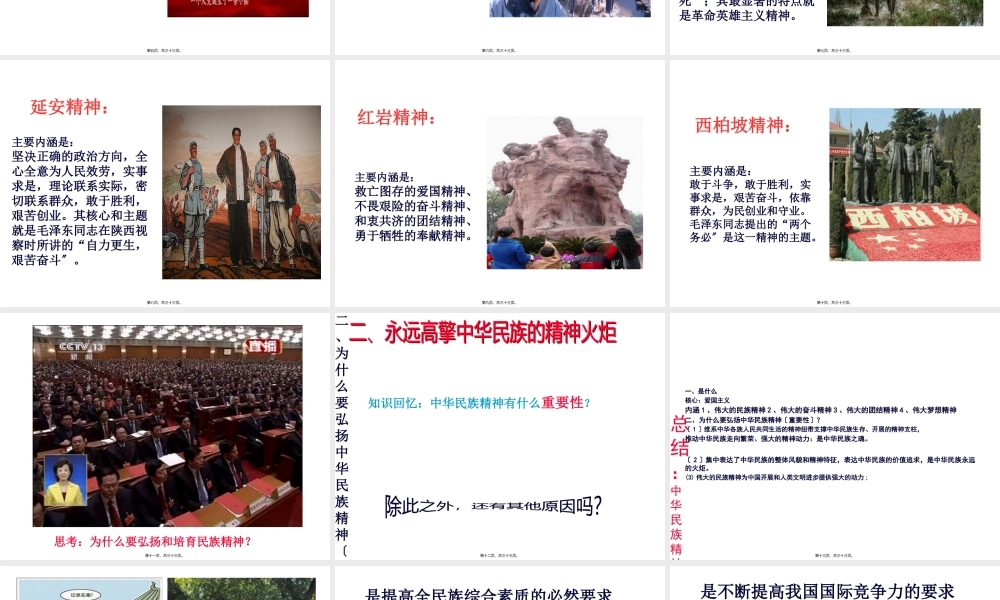 7.2弘扬中华民族精神(共32张PPT).pptx