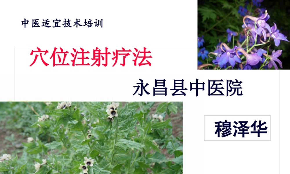 8.穴位注射疗法.pptx