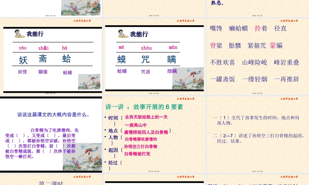 8《三打白骨精》概述.pptx