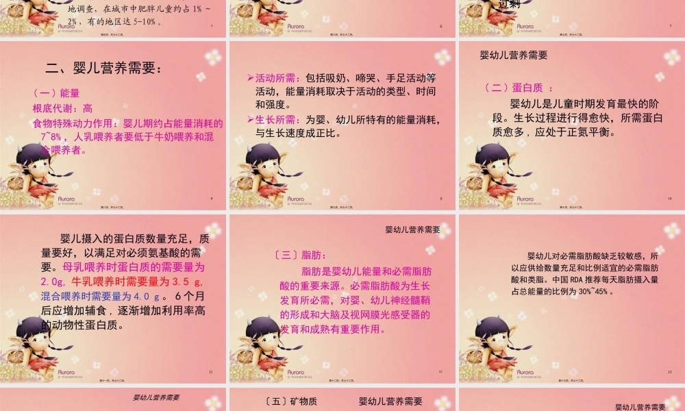 8章2、3节婴、幼儿儿童的营养与膳食.pptx